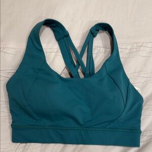 Lululemon Teal free to be elevated sports bra